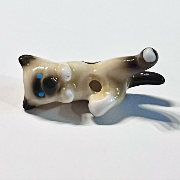 🎉 HP! 🎉 VINTAGE 70’s Set of 2 Miniature Kitten Figurines - Picture 5 of 14